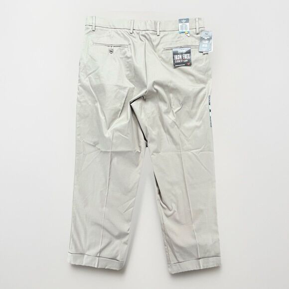 NWT Men’s Dockers Signature Khaki Classic Fit 36x29 Beige Lux Cotton Stretch - Picture 1 of 9